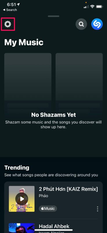 Come collegare Shazam a Spotify invece di Apple Music