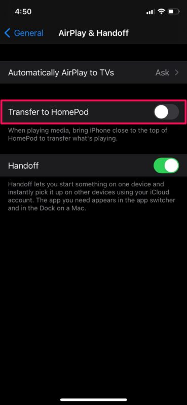 Come disattivare le notifiche di prossimità e le vibrazioni di HomePod Mini su iPhone