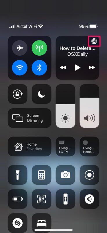 Come riprodurre l'audio di YouTube con AirPlay su HomePod