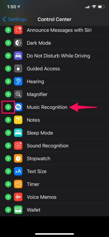 Come trovare la canzone in riproduzione con il riconoscimento musicale di iPhone