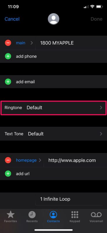 Come assegnare suonerie personalizzate ai contatti su iPhone e iPad