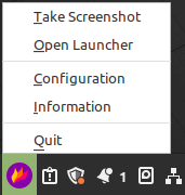 Opzioni Flameshot