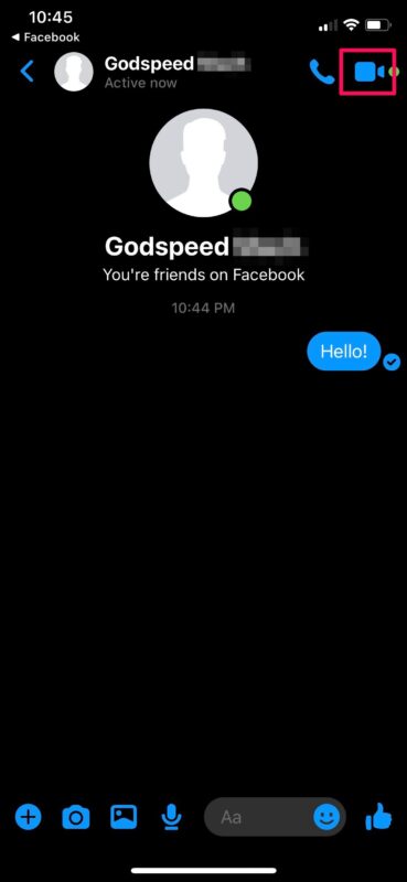 Come condividere lo schermo su iPhone con Facebook Messenger