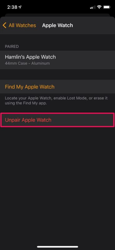 Come risolvere i problemi di Apple Watch non accoppiato con iPhone