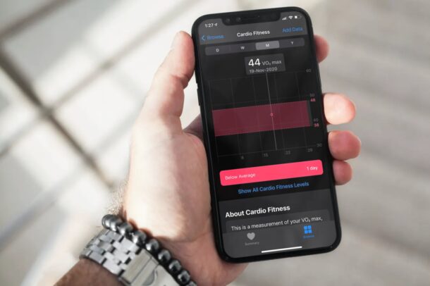 Come impostare i livelli di fitness cardio su iPhone e Apple Watch