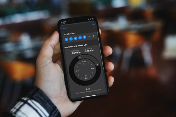 Come impostare la pianificazione del sonno su iPhone