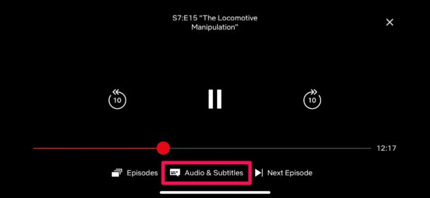 Come abilitare / disabilitare i sottotitoli su Netflix su iPhone, iPad, Apple TV