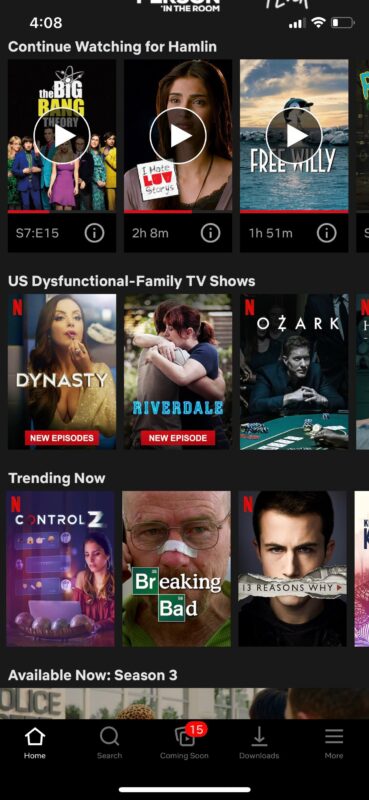 Come abilitare / disabilitare i sottotitoli su Netflix su iPhone, iPad, Apple TV