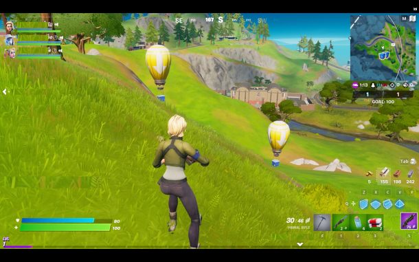 Giocare a Fortnite in GeForceNow su Mac