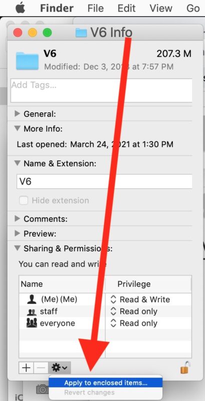 Correggi i permessi di posta su Mac