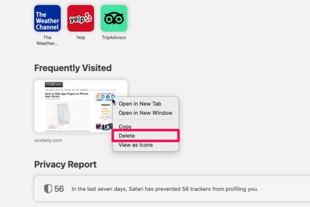 Come personalizzare la pagina iniziale di Safari in MacOS Big Sur