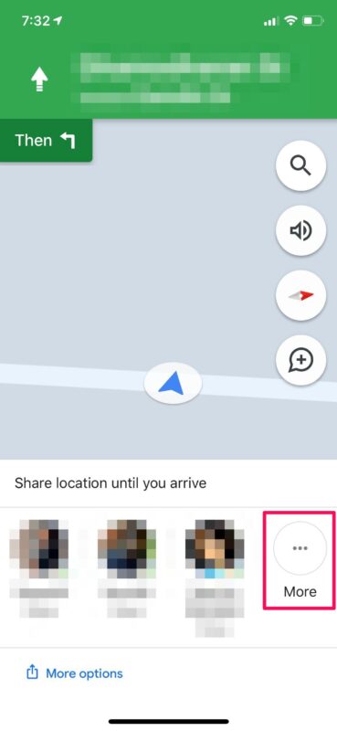 Come condividere i progressi del viaggio con Google Maps su iPhone