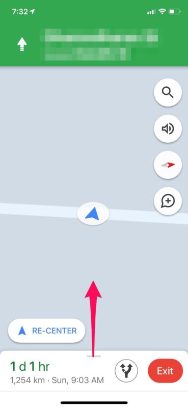 Come condividere i progressi del viaggio con Google Maps su iPhone