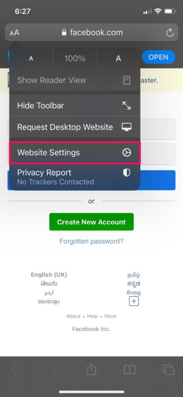Come bloccare l'accesso alla posizione per i siti Web su iPhone e iPad