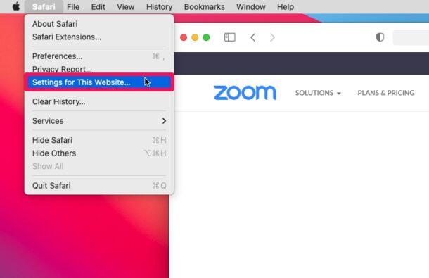Come bloccare l'accesso al microfono e alla fotocamera sui siti Web per Mac in Safari