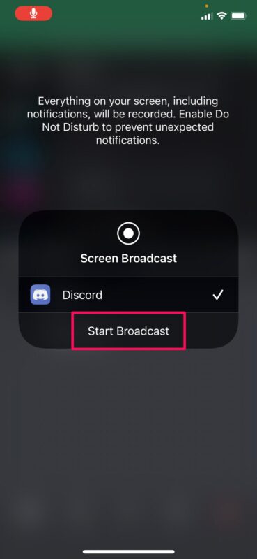 Come utilizzare la condivisione dello schermo con Discord su iPhone e iPad