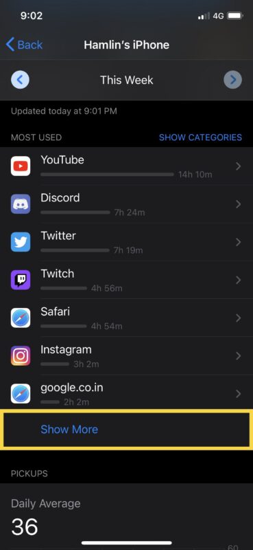 Come vedere i siti web visitati con Screen Time su iPhone e iPad