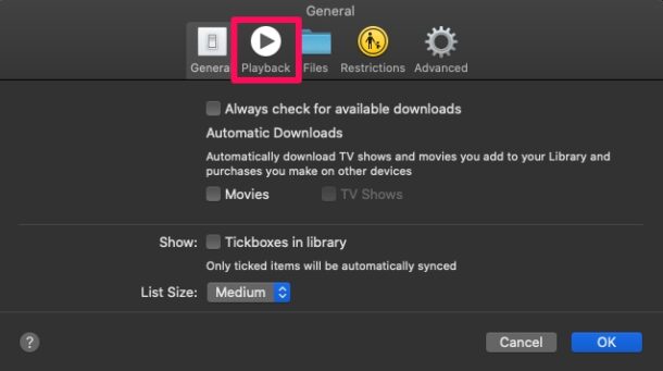 Come cambiare Apple TV + qualità di riproduzione su Mac