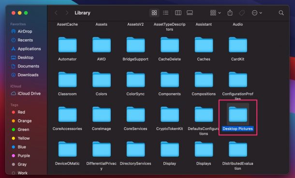 Come ottenere sfondi iMac M1 su Mac meno recenti