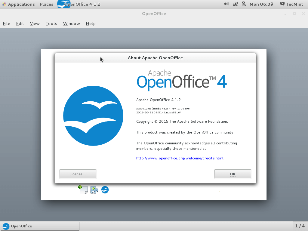 openoffice linux deb