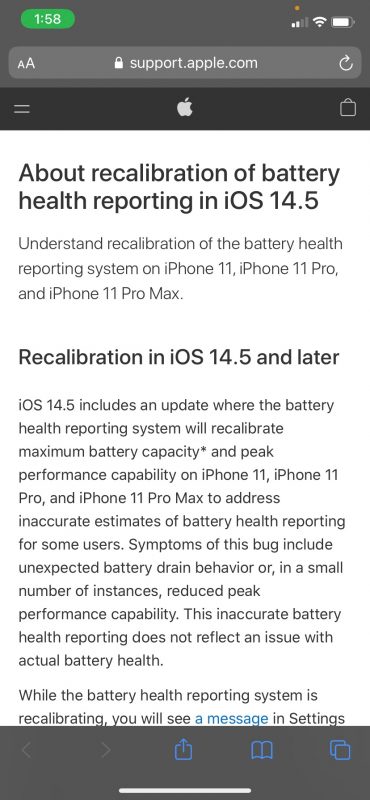 Come ricalibrare la batteria su iPhone 11, iPhone 11 Pro e iPhone 11 Pro Max
