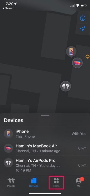 Come rimuovere AirTag da Trova il mio su iPhone