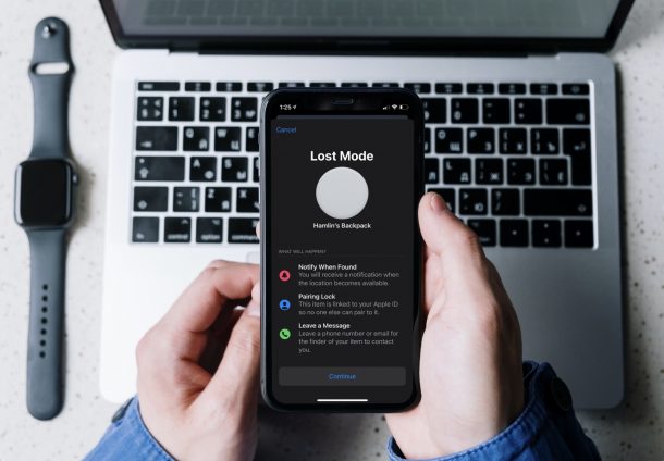 Come mettere il tuo AirTag in modalità smarrito