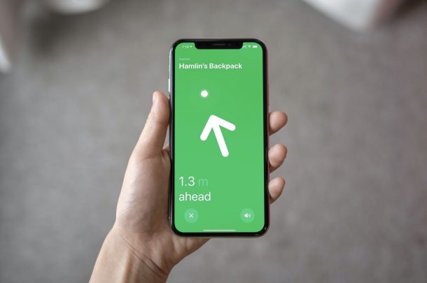 Come utilizzare la ricerca di precisione per individuare AirTag utilizzando iPhone