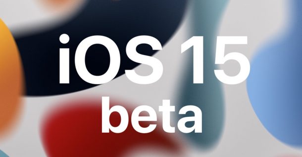 iOS 15 beta