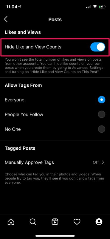 Come nascondere i mi piace e visualizzare i conteggi su Instagram