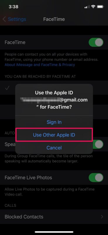 Come modificare l'ID Apple per FaceTime su iPhone e iPad
