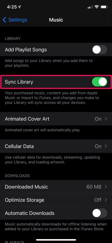 Come forzare la sincronizzazione della libreria musicale su iPhone e iPad
