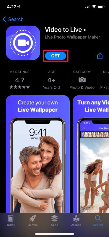 Come impostare un video come sfondo su iPhone e iPad