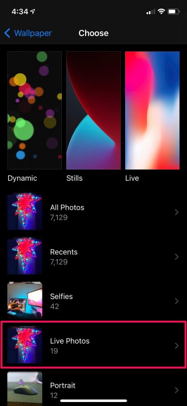 Come impostare un video come sfondo su iPhone e iPad