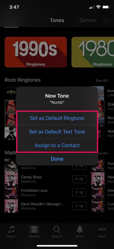 Come acquistare suonerie su iPhone