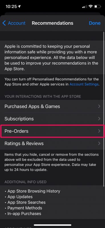Come annullare i preordini su iPhone e iPad