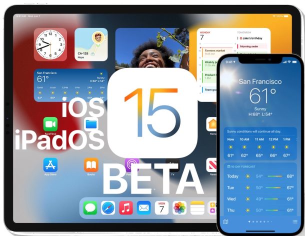 iOS 15 GM e iPadOS 15 GM beta