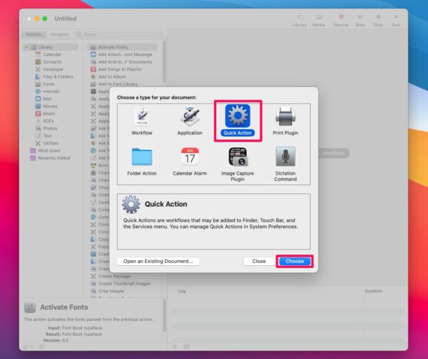 Come creare azioni rapide personalizzate in MacOS