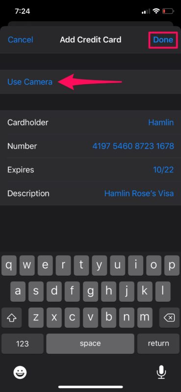 Come modificare le informazioni di riempimento automatico su iPhone e iPad
