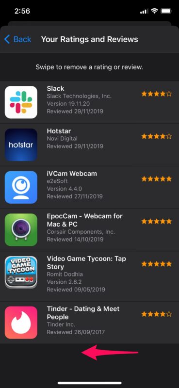 Come rimuovere le tue valutazioni per le app su iPhone e iPad