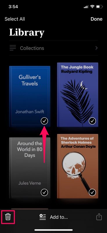 Come eliminare libri e audiolibri scaricati su iPhone e iPad