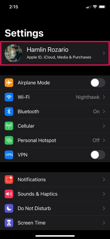 Come cambiare ID Apple/Account iCloud su iPhone e iPad