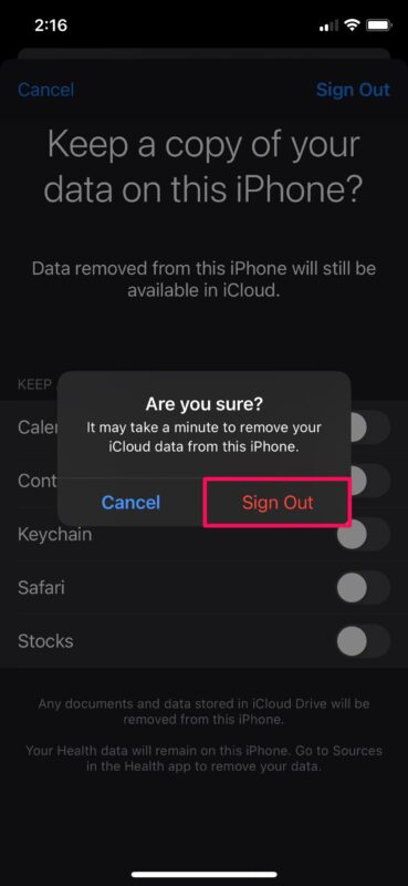 Come cambiare ID Apple/Account iCloud su iPhone e iPad