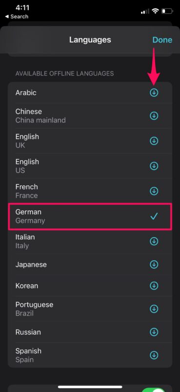 Come scaricare le lingue per la traduzione offline su iPhone e iPad