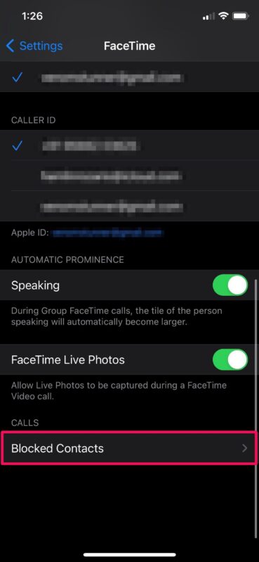 Come sbloccare le persone dalle chiamate FaceTime su iPhone e iPad