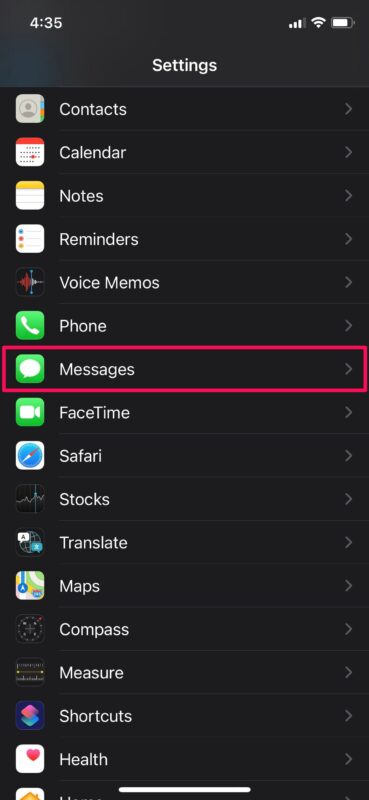 Come disattivare le notifiche per le menzioni su iMessage