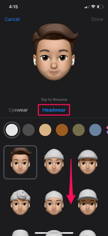 Come aggiungere una maschera facciale al tuo Memoji su iPhone