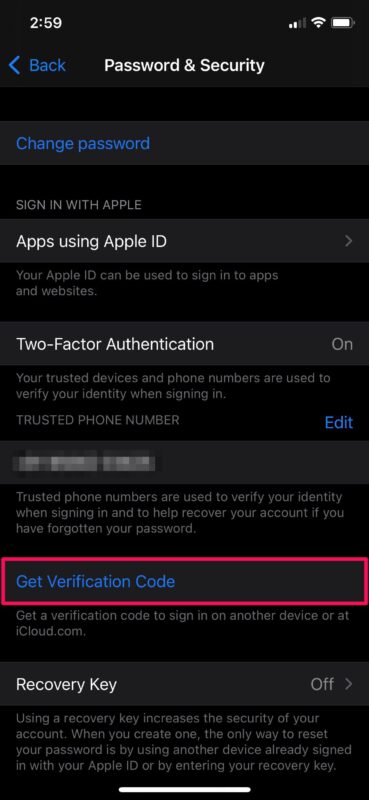 Come ottenere manualmente i codici di verifica per l'ID Apple su iPhone e iPad