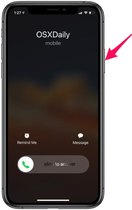 Come rifiutare una telefonata su iPhone