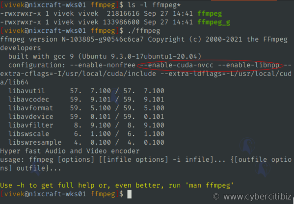 Come installare FFmpeg con l'accelerazione GPU NVIDIA su Linux